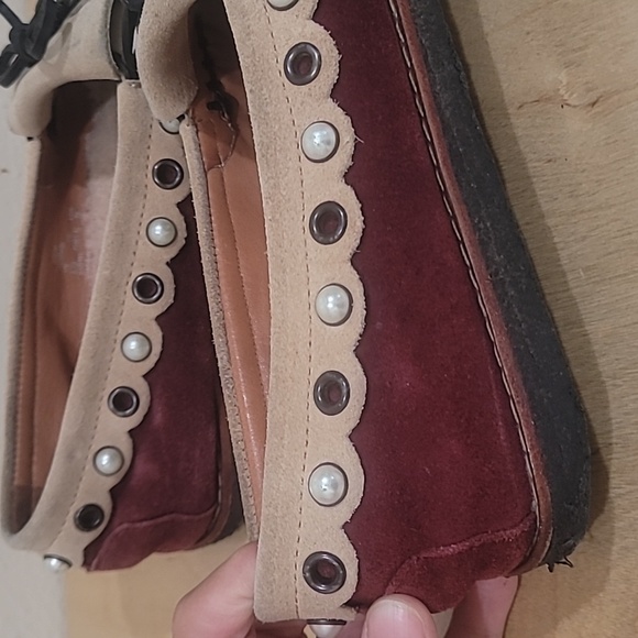 ๐ฅ COACH SUEDE ROCCASIN SLIP-ON - Picture 8 of 14